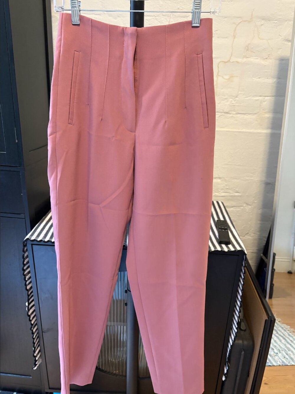 Zara Dusty Rose Trouser, Small